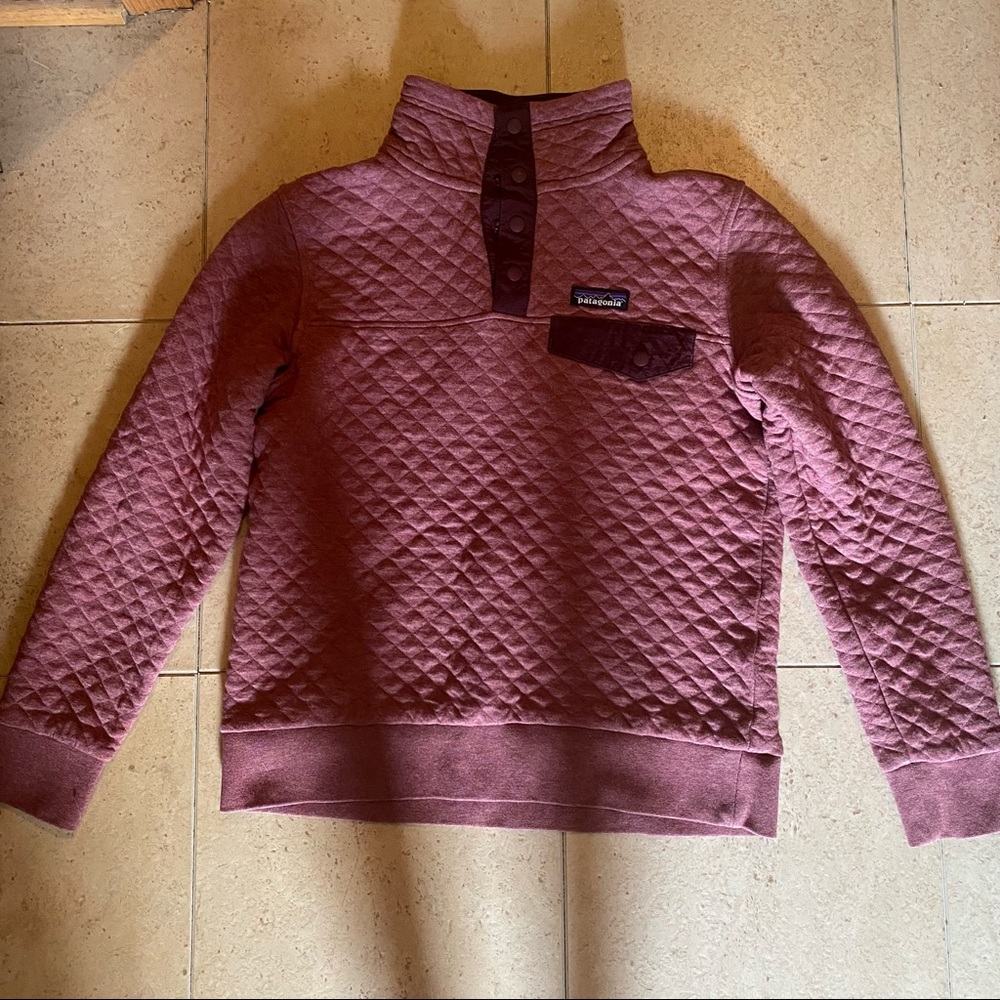 Women’s Organic Cotton Quilt Snap-T Pullover